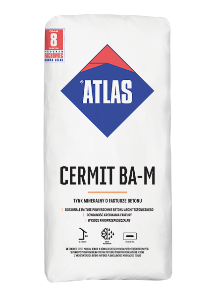 ATLAS CERMIT BA-M ARCHITECTUAL CONCRETE EFFECT RENDER 25kg
