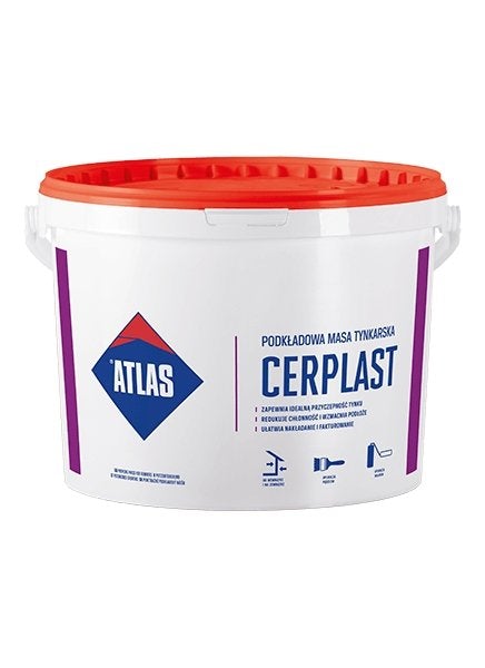 ATLAS CERPLAST -white priming mass for renders 15kg - POLHOUSE