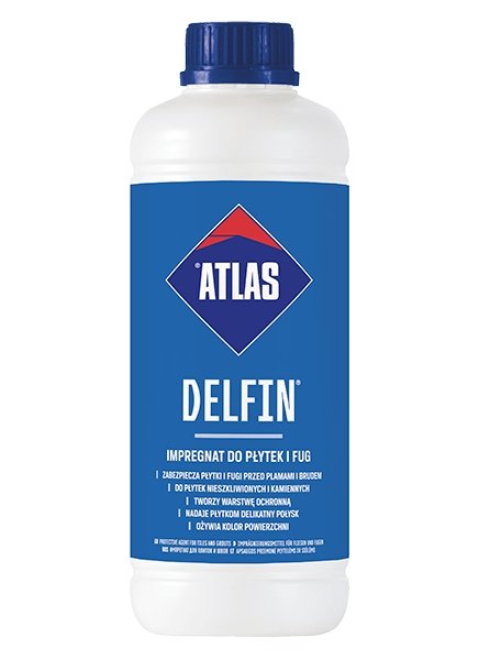 ATLAS DELFIN - protective agent for tiles and grouts 1kg - POLHOUSE