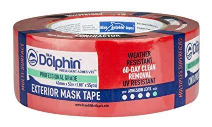 B/D 02-1-01 CONTRACTOR EXTERIOR MASKING TAPE 48mm 50m - POLHOUSE